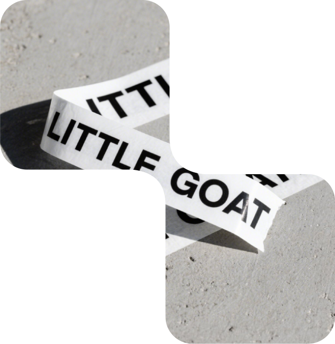 web design tape art image
